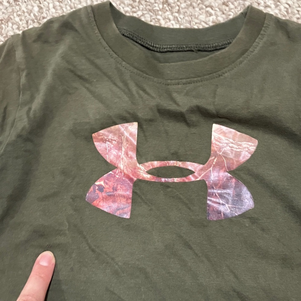 Under Armour T-Shirt Collection in Blue, Green, Red, and Gray - Picture 5 of 5